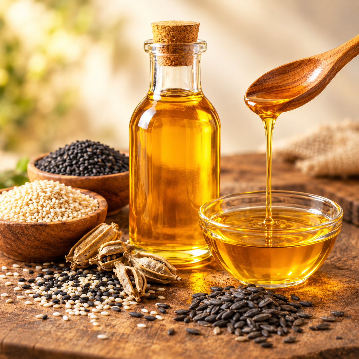 Sesame Oils